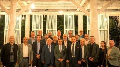 Hüseyin Baraner Antalyalı gazetecileri Thomas Bösl ile buluşturdu