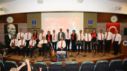 İMO Antalya Şubesi’nden anlamlı Cumhuriyet konseri
