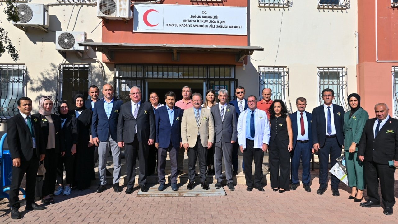 Kumluca&#039;da Dünya Ruh Sağlığı Günü etkinliği