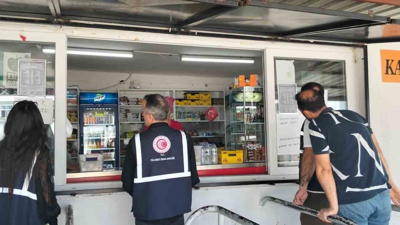 Mersin’de 908 firma denetlendi, 433 bin TL ceza kesildi