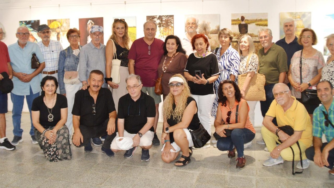 Mühendis ressamın sergi heyecanı