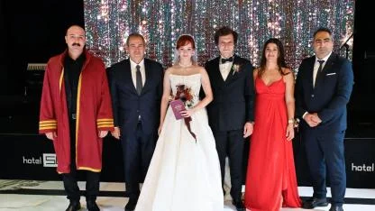 Nilüfer Kama ve Mehmet Pekin görkemli bir törenle evlendi
