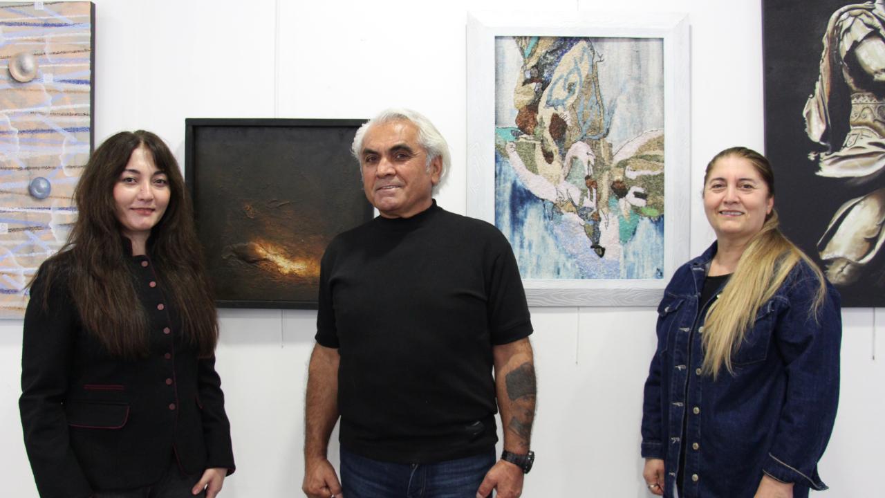 Sanatçı ailenin eserleri ortak sergide buluştu