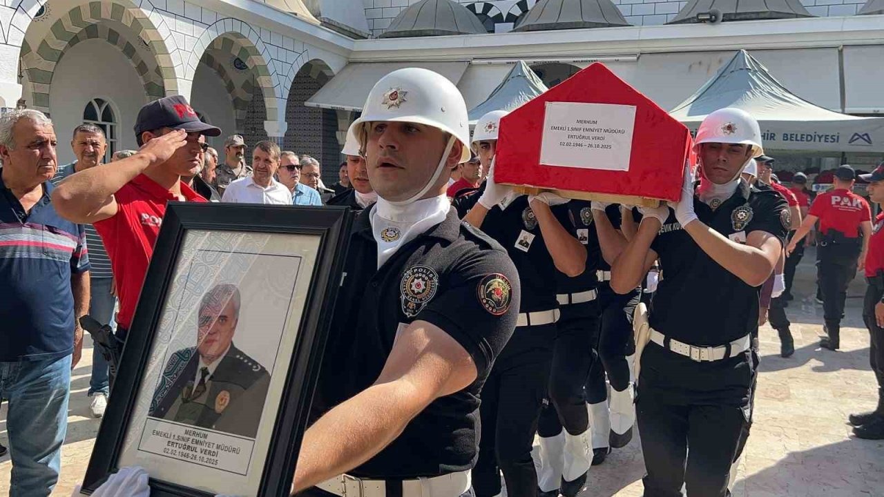 Şehit Emniyet Müdürü Altuğ Verdi’nin babası Mersin’de toprağa verildi