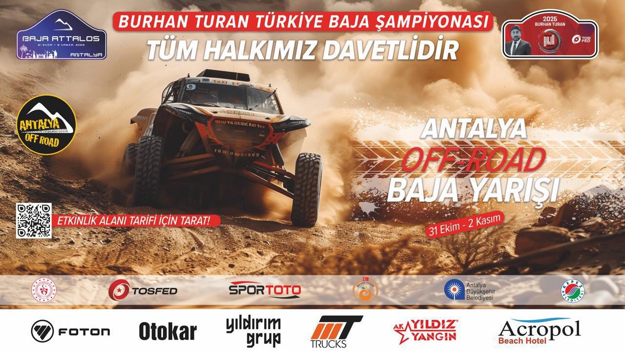 Türkiye 2025 Baja rüzgarı Kepez’den esecek