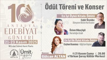 21-23 KASIM ANTALYA EDEBİYAT GÜNLERİ