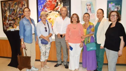 Sanatçılar Birliği'nin eserleri Antalya'da