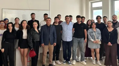 AGC Başkanı Taş, Gastronomi öğrencileriyle buluştu