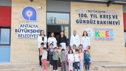 Büyükşehir Kepez Santral Mahallesi 100. Yıl Kreşi açıldı