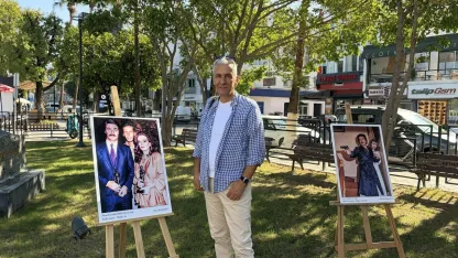 'Yeşilçam set fotoğrafları' sergisine ilgi