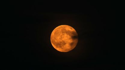 Burdur'da Kunduz Süper Dolunayı