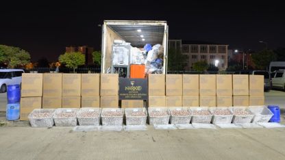 Antalya'da 'rekor' uyuşturucu operasyonu; 1 milyon 901 bin hap ele geçirildi