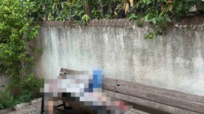 Alanya’da cami avlusundaki bankta bir kişi ölü bulundu