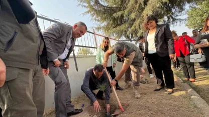 Yeşil vatan için Toroslar MESEM’de fidanlar toprakla buluştu