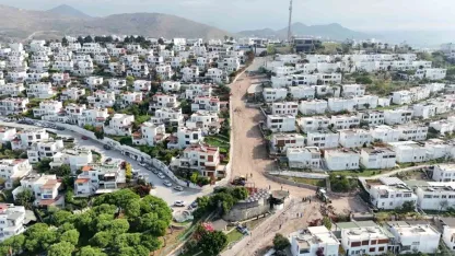 Bodrum yollarında çalışmalar devam ediyor