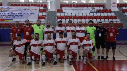 IBSA Kısmi Görme Engelliler Futsal Dünya Şampiyonası Antalya’da başladı