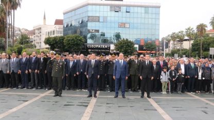 Atatürk Alanya'da anıldı
