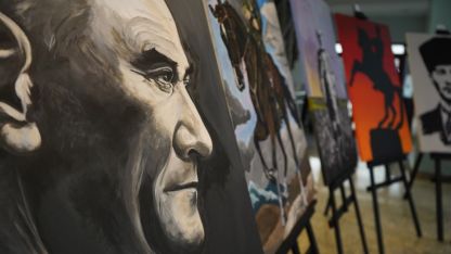 '10 Kasım Senin Saatin Durmaz' sergisi AKM'de