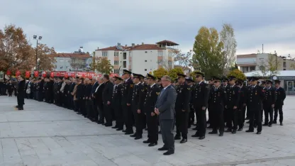 Atatürk Korkuteli'de anıldı