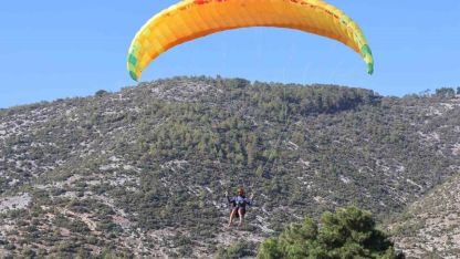 Türkiye Yamaç Paraşütü Hedef Şampiyonası Finalleri Anamur’da tamamlandı