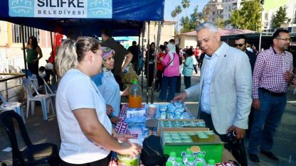 Silifke’de el emeği ürünler sergilendi