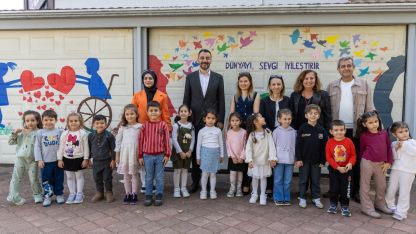 Engelsiz Yaşam Merkezi'nde kardeş kurum buluşması