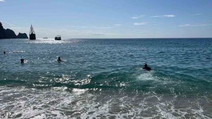 Alanya’da Kasım ayında deniz keyfi