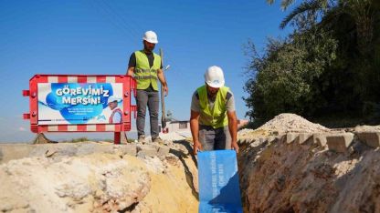 MESKİ, Camili Mahallesi’nde içme suyu terfi hattını yeniledi