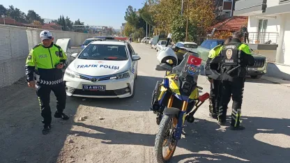 Motosikletli polise çarpıp kaçan sürücüye ceza