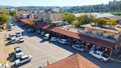 Gebiz'e 675 metrekarelik pergola