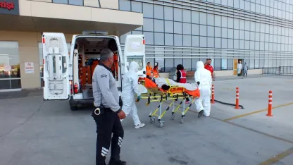 Burdur Devlet Hastanesi'nde tatbikat