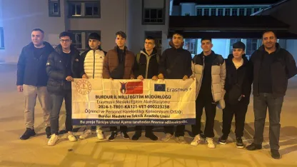 Burdurlu öğrenciler İtalya'da