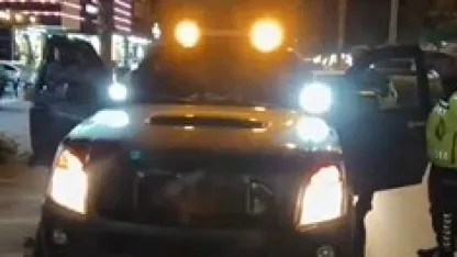 Alanya’da çakarlı araca 276 bin TL ceza