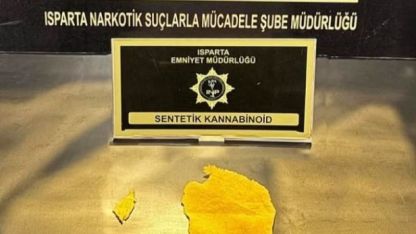 Isparta’da düzenlenen operasyonda uyuşturucu madde ele geçirildi