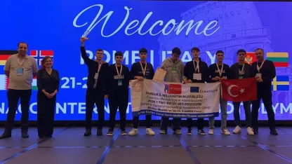 Burdurlu öğrenciler dünya üçüncüsü