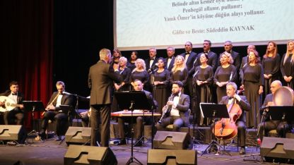 Başöğretmenden Yadigar Şarkılar konseri