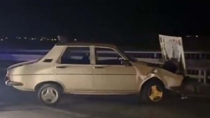 Otomobil bariyere çarptı, sürücü hayatını kaybetti