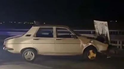 Otomobil bariyere çarptı, sürücü hayatını kaybetti