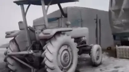 Mersin’in yüksek rakımlı bölgelerinde kar yağışı