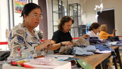 İleri dönüşüm ile eski kıyafetler ve tekstil atıkları değerleniyor