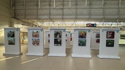 Fraport TAV Antalya Airport'ta 'OvooArt Air Space Antalya' sergisi