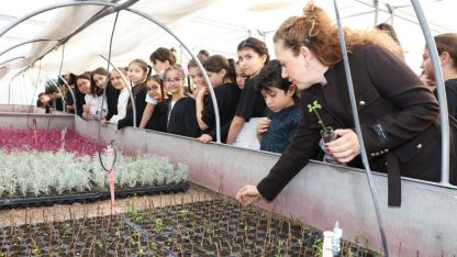 Öğrencilere çevre eğitimi