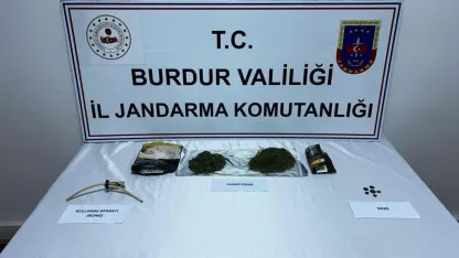 Burdur’da uyuşturucu operasyonu: 4 gözaltı