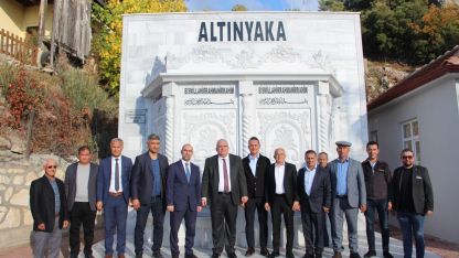 Yayla mahallesine yaptırılan çeşme açıldı