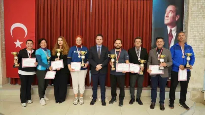 Muğla’da öğretmenler arası spor turnuvalarının ödül töreni coşkuyla gerçekleşti