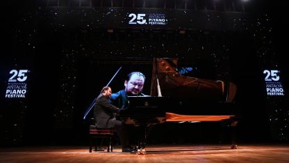 Piyano festivalinde Gökhan Aybulus gecesi