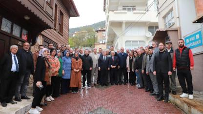 AK Parti Antalya Milletvekili Mevlüt Çavuşoğlu, Akseki'de ziyaretlerde bulundu