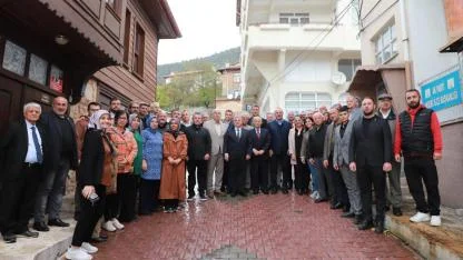 AK Parti Antalya Milletvekili Mevlüt Çavuşoğlu, Akseki'de ziyaretlerde bulundu