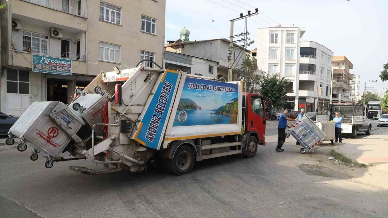 Akdeniz’de çöp konteyneri sayısı artıyor