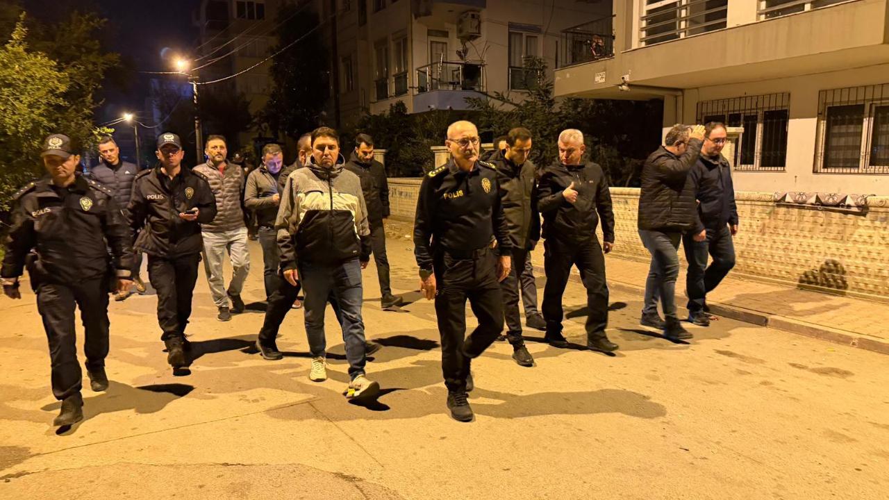 Antalya Emniyet Müdürü Zaimoğlu​ kentteki asayiş ve narkotik uygulamalarına katıldı